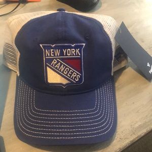 Brand new NWT New York rangers trucker hat